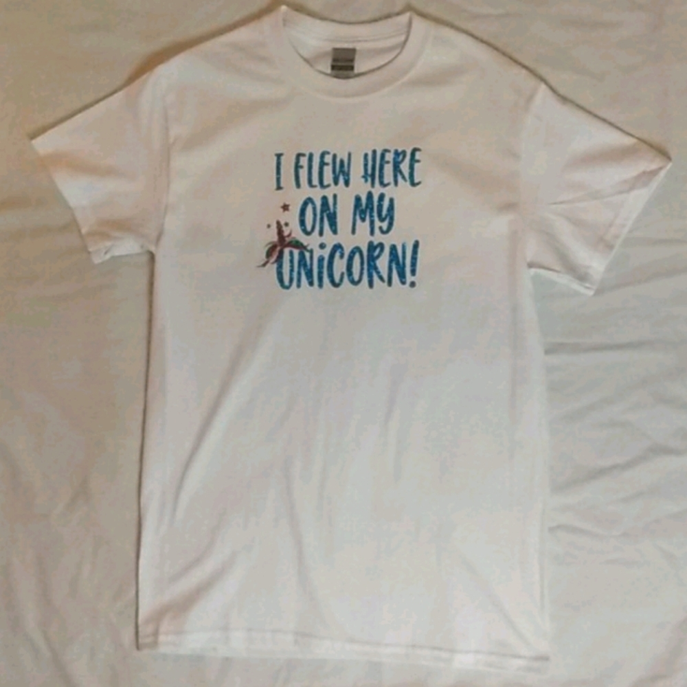 Unicorn shirt made by Boston Boutique